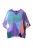 Ulla Popken Blouse  lichtblauw / smaragd / lila / lavendel