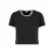 Dames-T-shirt Urban Classics Contrast Retro