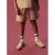 NAME IT KIDS regular casual short grijsbruin