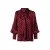 Mart Visser X Caroline Tensen blouse met stippen – aubergine
