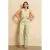 Lofty Manner straight regular waist broek mintgroen