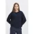 ICHI gebreide trui donkerblauw