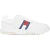 Tommy Jeans Heren Leren Trainers (Wit)