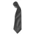 Premier Kleuren Heren Satin Clip Tie (Pakket van 2) (Donkergrijs)