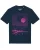 Watapparel Shirt ‘Sun and Moon Skyline’  donkerblauw / neonroze