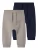 TWO SOON Broek  marine / grijs