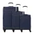 D&N Kofferset ‘Travel Line’  navy
