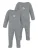 normani Rompertje/body ‘Levin’  grijs / rookgrijs