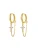 Hey Happiness Oorbellen ‘Twinkle Blossom’  goud