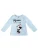 DISNEY Shirt  hemelsblauw / oudroze / zwart