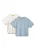 WHEAT Shirt ‘Tommy’  duifblauw / wit