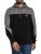EA7 Tweekleurige Pullover Hoodie, Grijs