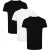 Palm Angels Tri-Pack Vlag Logo Zwart en Witte T-Shirts