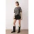 TRENDYOLMİLLA Dames Zwart Effen Extra Kort / Super Mini Rokken