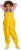 PLAYSHOES Functionele broek  marine / neongeel / lichtgrijs