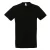 SOLS Heren Regent T-Shirt met korte mouwen (Diep zwart)