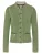 SPIETH & WENSKY Gebreid vest ‘Alexa’  groen / donkergroen / wit