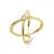 Luxenter ring in 18K goud afwerking – Rai
