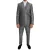 Dolce & Gabbana Mannen Zwart Stretch Kristal Bijen Slim Fit Pak