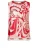 Ana Alcazar Top ‘Zinusa’  rood / offwhite