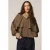 Gossia geruite blouse – bruin