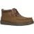 HEYDUDE Wally Mid GripR Canvas herenlaars donkerbruin