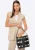 Wittchen Dames Geweven Eco-leren Tas Zwart