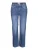 VERO MODA Jeans ‘ELIA’  blauw / bruin