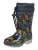 BECK Regenlaarzen  donkerblauw / geel / groen / rood