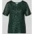 Apricot T-shirt met pailletten