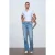 Lage taille Bootcut Denim Jeans