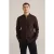 We Fashion Shirt Dark Brown