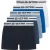 G-Star Heren boxershorts trunks hemlock 5-pack multipack zwart/blauw/wit