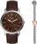 Fossil Minimalist Heren Horloge Bruin FS6019SET