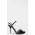Moschino Goatskin Sandals Black