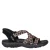 Skechers Hands Free Slip-Ins Reggae Slim sandalen met panterprint beige/zwart