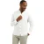 No Excess Shirt h linen granddad white