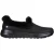 Skechers Go Walk Joy sneakers van imitatiesuède voor dames (Zwart)