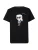 Karl Lagerfeld Shirt ‘IKON AQUARELLE K’  nude / wit