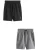 Next Broek  grijs gemêleerd / zwart