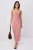TRENDYOLMİLLA Dames Roze Geruit Maxi Mouwloos Casual A-lijn Jurken