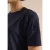 Cecil Dames Shirt met aflopende schouders en knopen in Blauw