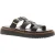Hush Puppies Dames Sandalen Celeste Slip-On Gladiator Leer Gesp Zwart