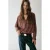 Mango geruite top – rood/ecru