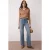 TRENDYOLMİLLA Dames Blauw Effen Wijde pijp Hoge taille Jeans