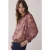 Summum Woman Top Smock Tie Dye Print Multicolour