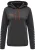 Hummel Sportief sweatshirt ‘Authentic’  donkergrijs / koraal