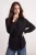 Trendyol Modest Dames Zwart Effen Lang Oversized Modest Overhemden