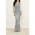 GUESS Sl Crystal Maxi Dres Honest Blue