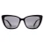 Kate Spade Cat Eye Vrouwen Zwart Grijs Gepolariseerd Lucca/G/S